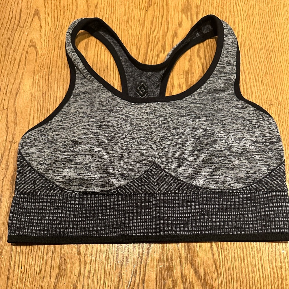 ThirdLove Heathered Black Sports Bra